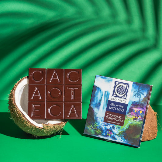 Cacaoteca 78% Negro Intenso Chocolate Dominicano Artesanal - Artesanal.do